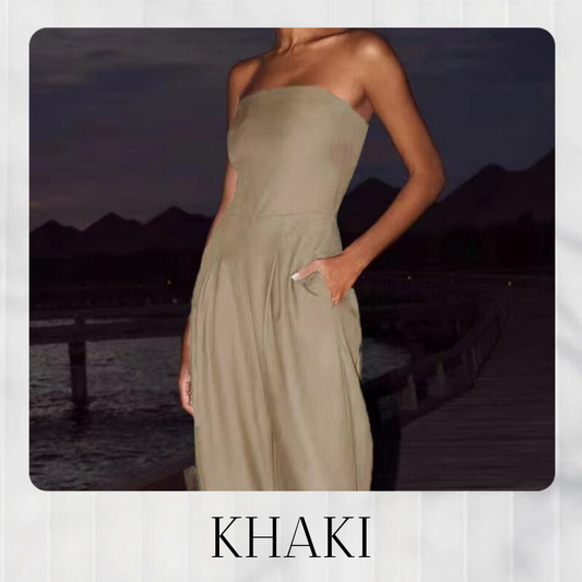 LANA | STRAPLESS JUMPSUIT