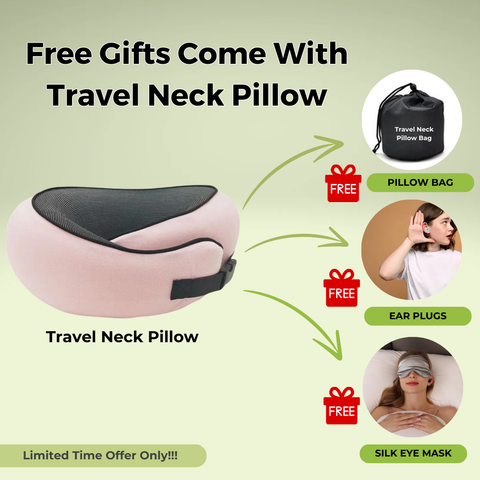 Last van je nek tijdens het reisen? Koop nu! Comfortabel en volledige Nekondersteuning