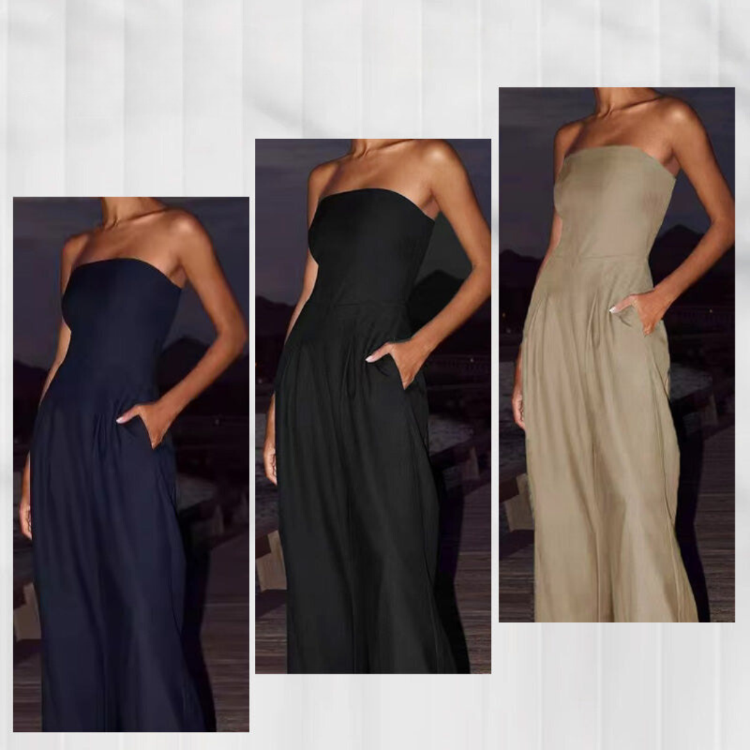 LANA | STRAPLESS JUMPSUIT