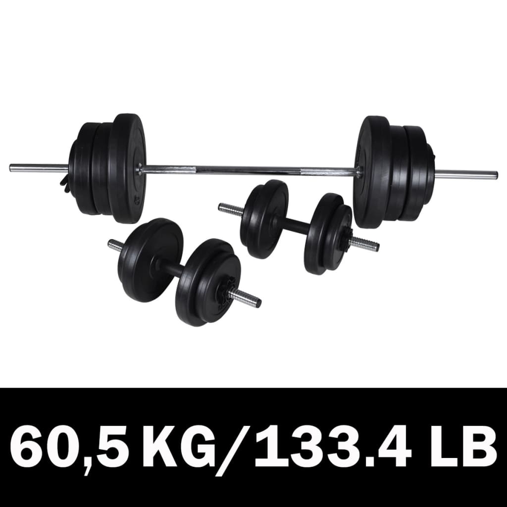 Halter Met Gewichten 90 Kg