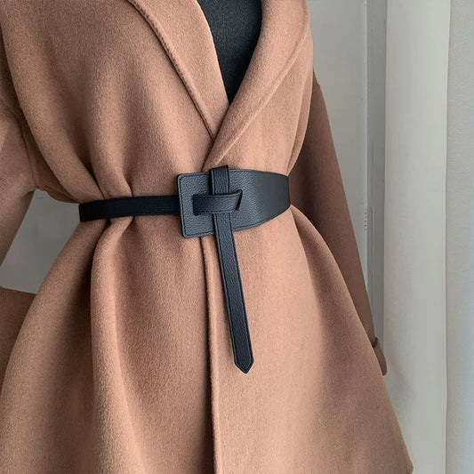 Style | Maak je outfit af met deze PU lederen damesriem