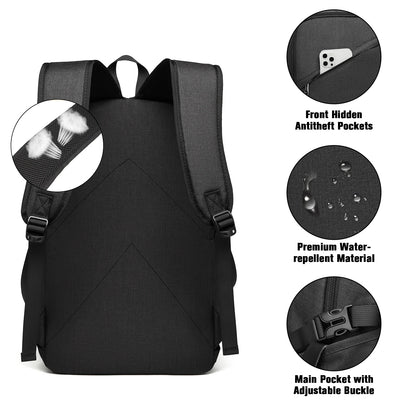 Anti-Diefstal Laptop Rugzak – Veilig, Stijlvol & Ideaal voor Onderweg!
