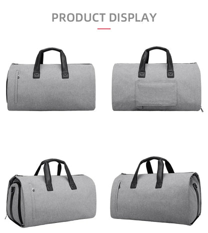 Luxe Convertible Reis- & Kledingtas – 2-in-1 Duffeltas met Ruime Capaciteit!