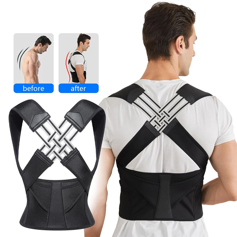 Posture - Slechte Houding? Verstelbare Rugbrace voor een Rechte & Gezonde Houding!