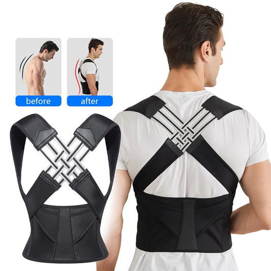 Posture - Slechte Houding? Verstelbare Rugbrace voor een Rechte & Gezonde Houding!