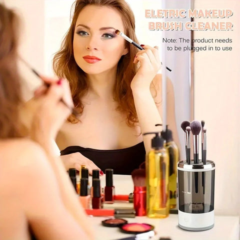 USB Plug Draagbare Elektrische Make-up Borstel Cleaner