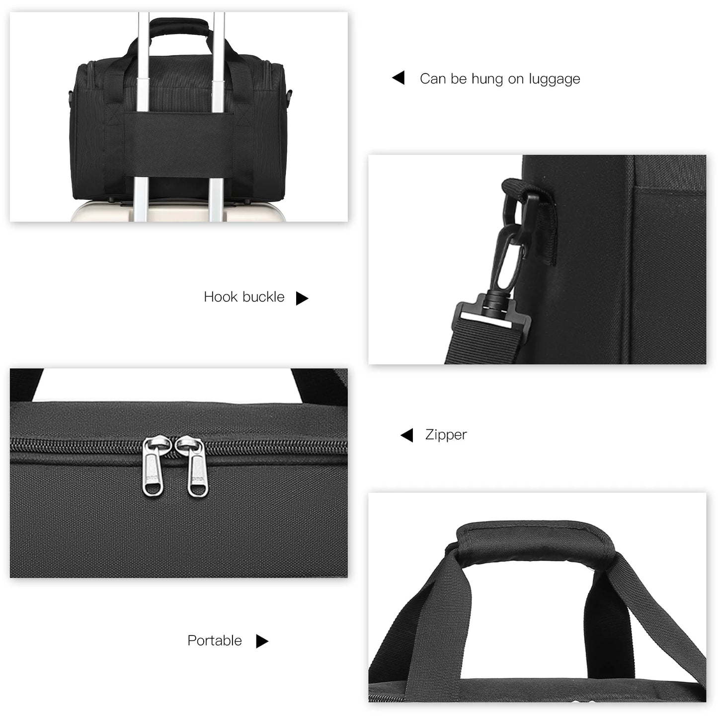 Compacte Handbagage Reistas – Lichtgewicht, Ruim & Perfect voor Vliegtuigreizen!