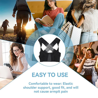 Posture - Slechte Houding? Verstelbare Rugbrace voor een Rechte & Gezonde Houding!