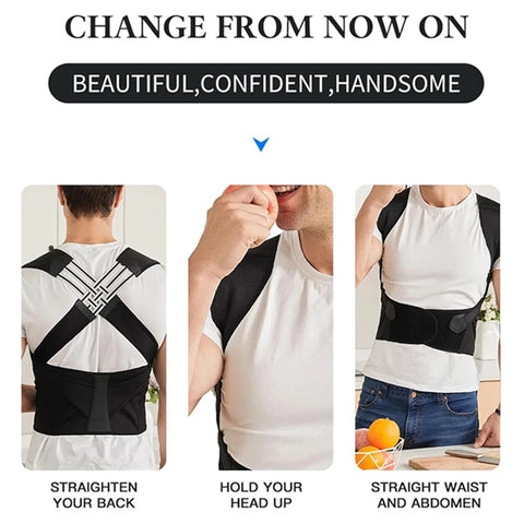 Posture - Slechte Houding? Verstelbare Rugbrace voor een Rechte & Gezonde Houding!