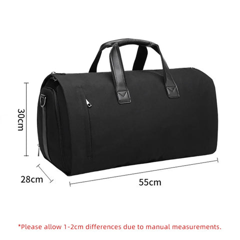 Luxe Convertible Reis- & Kledingtas – 2-in-1 Duffeltas met Ruime Capaciteit!