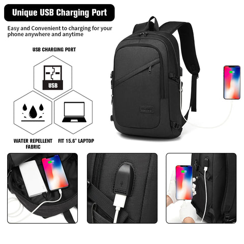 Anti-Diefstal Laptop Rugzak – Veilig, Stijlvol & Ideaal voor Onderweg!