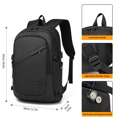 Anti-Diefstal Laptop Rugzak – Veilig, Stijlvol & Ideaal voor Onderweg!