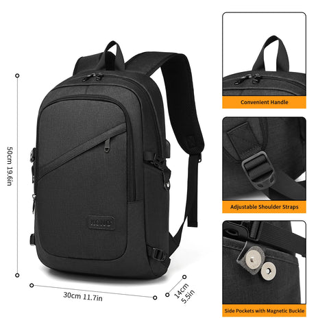 Anti-Diefstal Laptop Rugzak – Veilig, Stijlvol & Ideaal voor Onderweg!