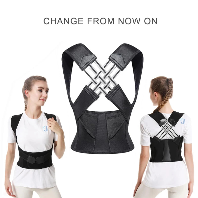 Posture - Slechte Houding? Verstelbare Rugbrace voor een Rechte & Gezonde Houding!