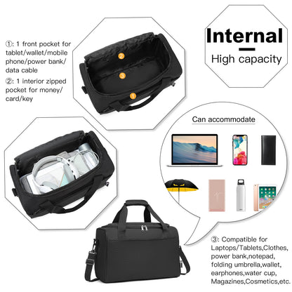 Compacte Handbagage Reistas – Lichtgewicht, Ruim & Perfect voor Vliegtuigreizen!