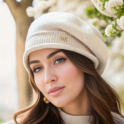 Barbara Wool Beret – Tijdloze Elegant & Pure Luxe!