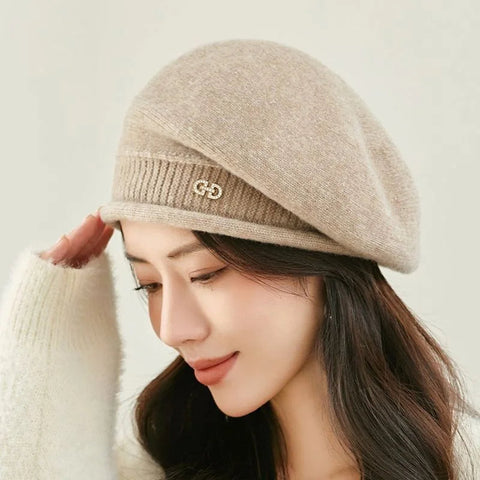 Barbara Wool Beret – Tijdloze Elegant & Pure Luxe!